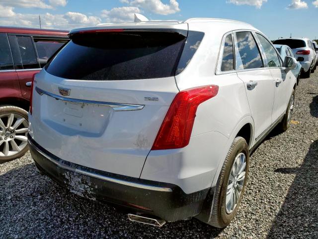 1GYKNCRS2KZ252468 - 2019 CADILLAC XT5 LUXURY WHITE photo 4