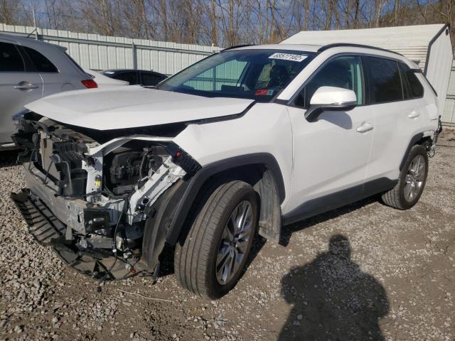 2T3A1RFV7KC024921 - 2019 TOYOTA RAV4 XLE P WHITE photo 1