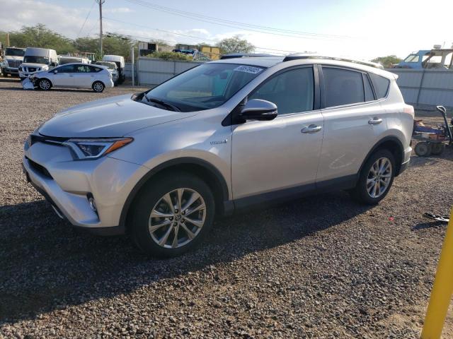 JTMDJREV7GD047634 - 2016 TOYOTA RAV4 HV LI SILVER photo 1