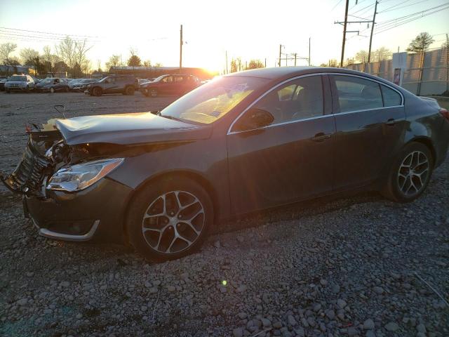 2G4GL5EX9H9124953 - 2017 BUICK REGAL SPOR GRAY photo 1