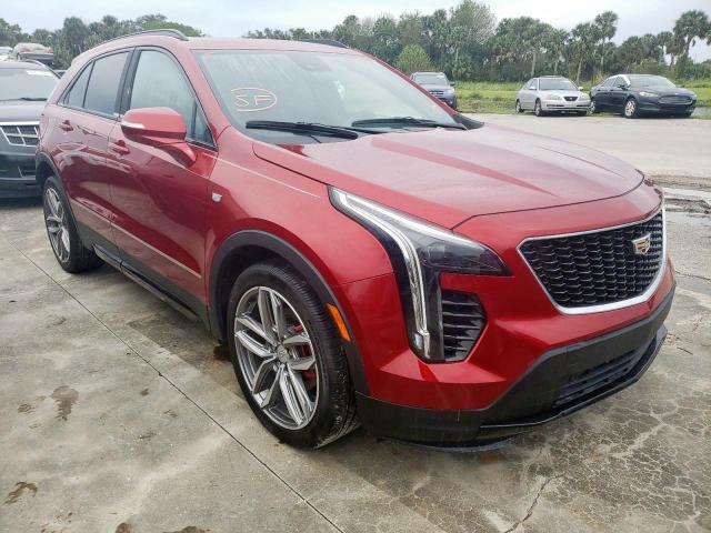 1GYFZER42MF065500 - 2021 CADILLAC XT4 SPORT RED photo 1