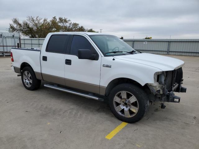 1FTRW12W85FB60466 - 2005 FORD F150 2WD WHITE photo 4