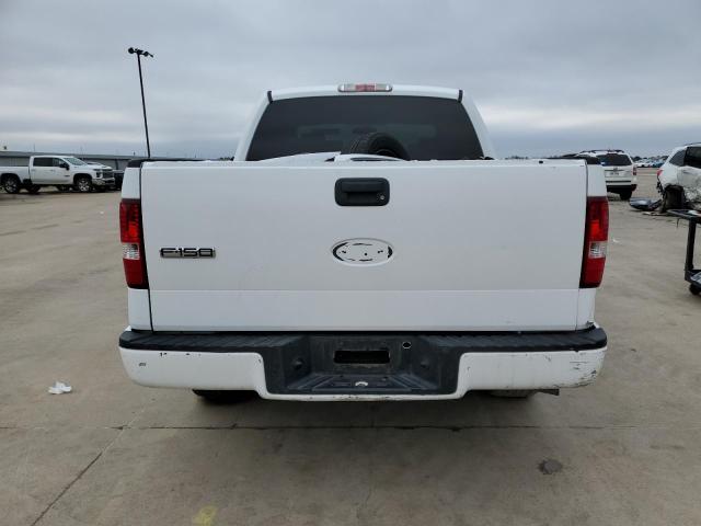 1FTRW12W85FB60466 - 2005 FORD F150 2WD WHITE photo 6