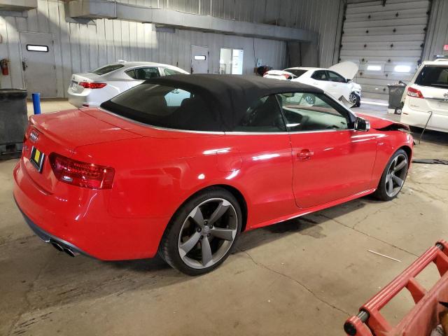 WAUCGAFH0FN006675 - 2015 AUDI S5 PREMIUM RED photo 3