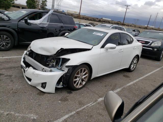 JTHBF5C2XB5132396 - 2011 LEXUS IS 250 WHITE photo 1