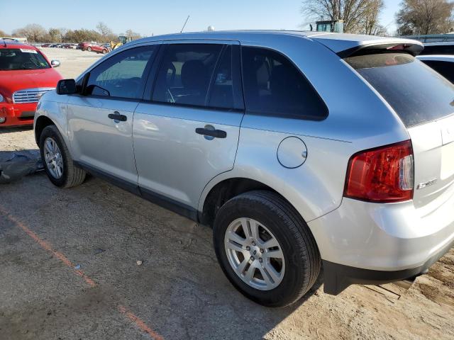 2FMDK3GC0DBA36963 - 2013 FORD EDGE SE SILVER photo 2