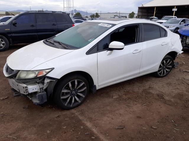 19XFB2F9XEE070898 - 2014 HONDA CIVIC EXL Ağ foto 1