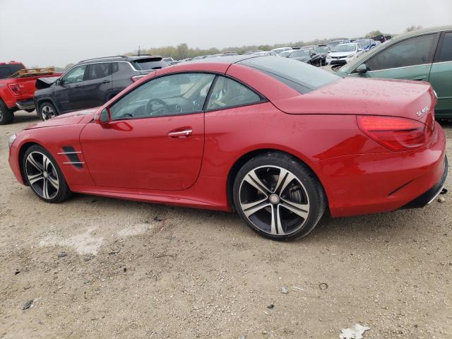 WDDJK6GAXHF043372 - 2017 MERCEDES-BENZ SL 450 RED photo 2