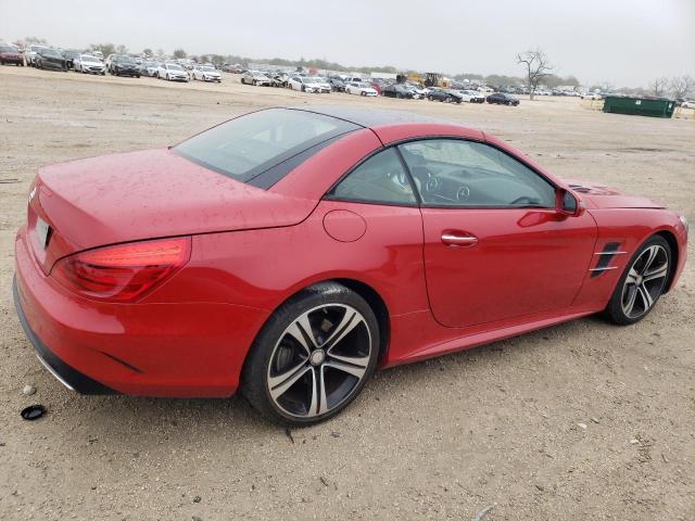 WDDJK6GAXHF043372 - 2017 MERCEDES-BENZ SL 450 RED photo 3