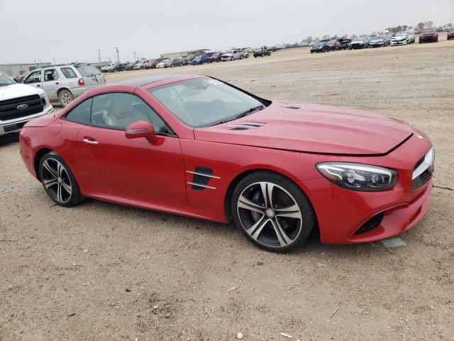 WDDJK6GAXHF043372 - 2017 MERCEDES-BENZ SL 450 RED photo 4