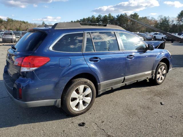 4S4BRBKC6B3314332 - 2011 SUBARU OUTBACK 2. BLUE photo 3