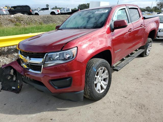 1GCGSCEN9J1305927 - 2018 CHEVROLET COLORADO L RED photo 1
