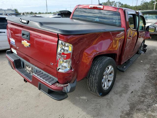 1GCGSCEN9J1305927 - 2018 CHEVROLET COLORADO L RED photo 3