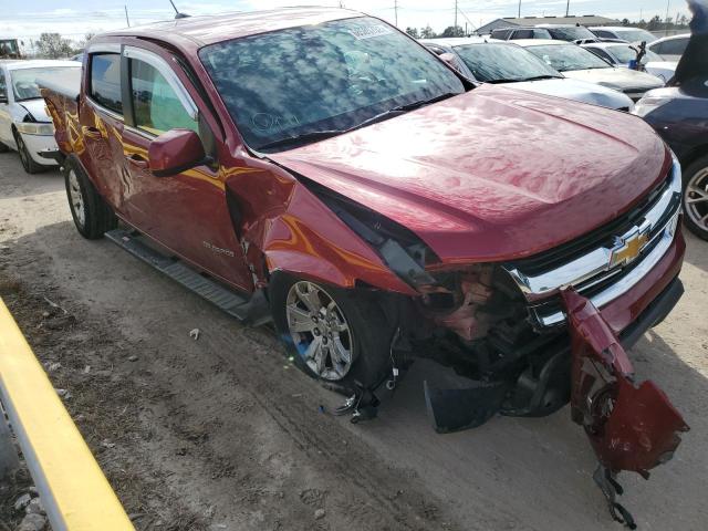 1GCGSCEN9J1305927 - 2018 CHEVROLET COLORADO L RED photo 4