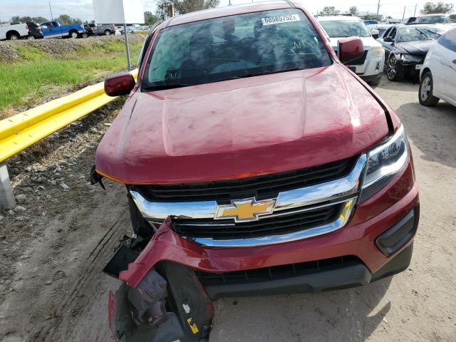 1GCGSCEN9J1305927 - 2018 CHEVROLET COLORADO L RED photo 5