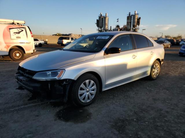 3VW2K7AJ9EM391914 - 2014 VOLKSWAGEN JETTA BASE SILVER photo 1