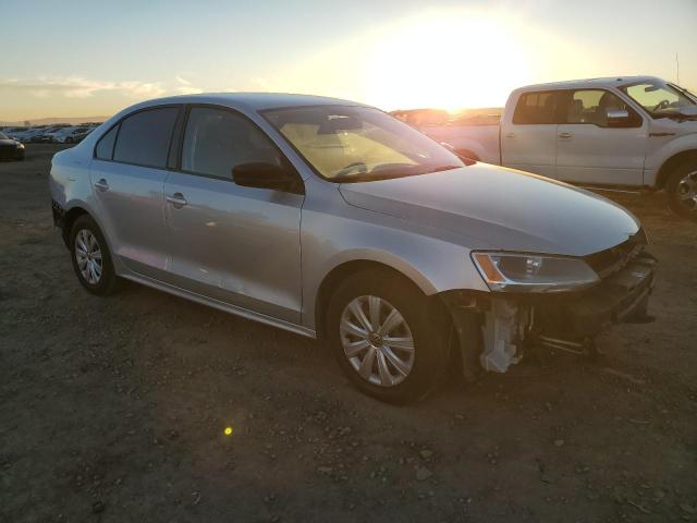 3VW2K7AJ9EM391914 - 2014 VOLKSWAGEN JETTA BASE SILVER photo 4