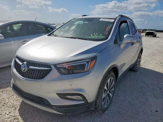 KL4CJDSB2JB600311 - 2018 BUICK ENCORE PRE SILVER photo 2