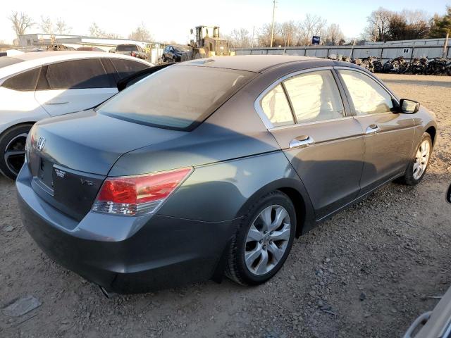 1HGCP3F80AA003792 - 2010 HONDA ACCORD EXL GRAY photo 3