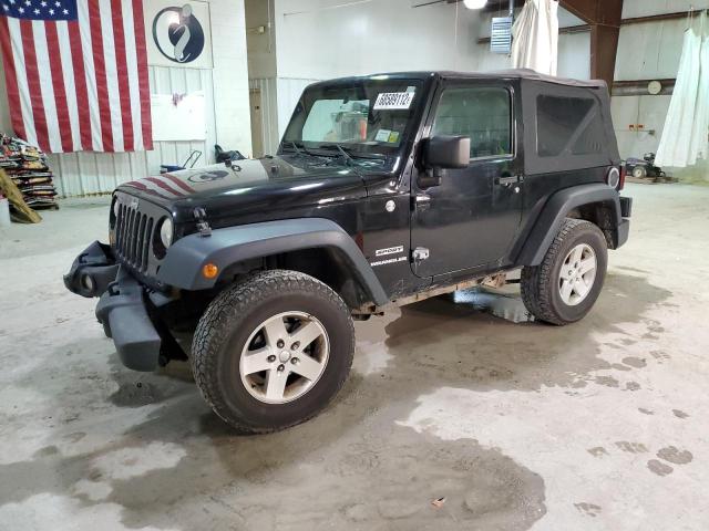 1J4AA2D12AL182875 - 2010 JEEP WRANGLER S GRAY photo 1