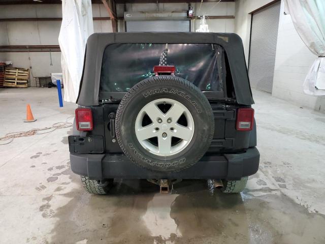 1J4AA2D12AL182875 - 2010 JEEP WRANGLER S GRAY photo 6