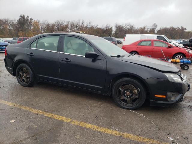 3FAHP0HA7AR241539 - 2010 FORD FUSION BLACK photo 4