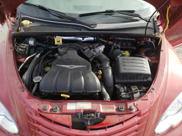 3C3HY55E88T132343 - 2008 CHRYSLER PT CRUISER RED photo 11