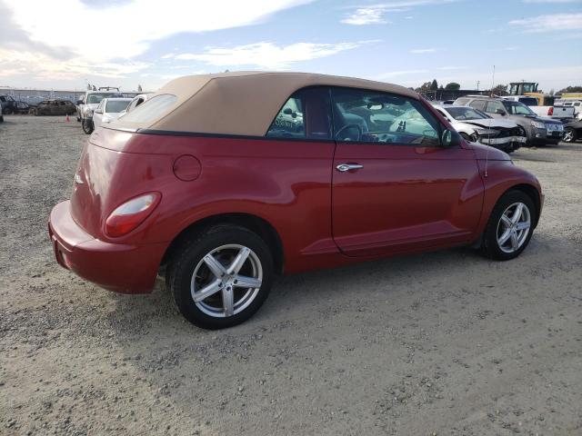 3C3HY55E88T132343 - 2008 CHRYSLER PT CRUISER RED photo 3