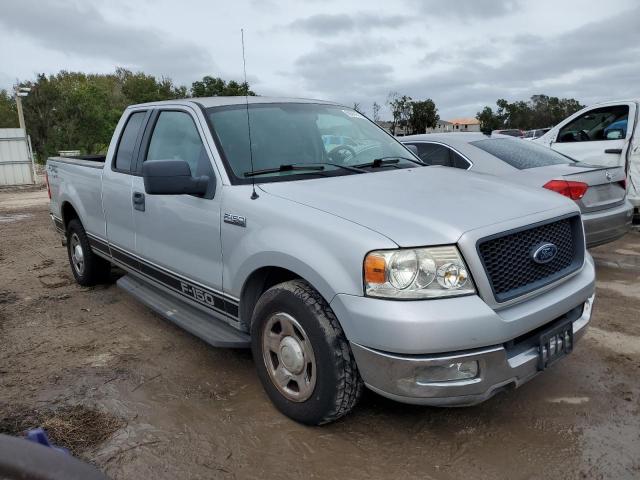 1FTPX125X5NA13678 - 2005 FORD F150 SILVER photo 4