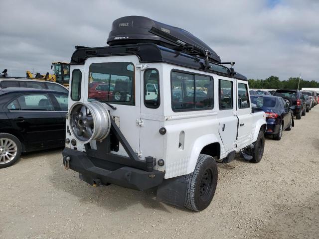 SALLDHAC7AA266096 - 1986 LAND ROVER DEFENDER WHITE photo 3