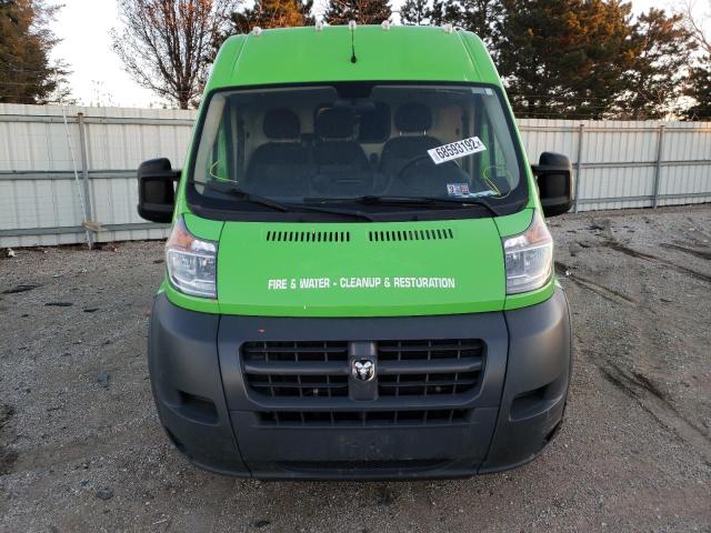 3C6URVJG8GE109461 - 2016 RAM PROMASTER GREEN photo 5