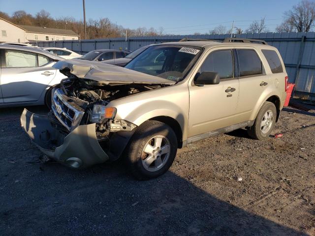 1FMCU9DG7AKD30555 - 2010 FORD ESCAPE TAN photo 1