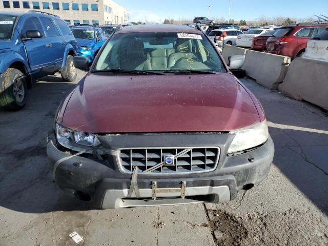 YV1SZ592951185077 - 2005 VOLVO XC70 BURGUNDY photo 5