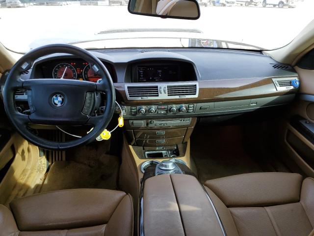 WBAHN83587DT73653 - 2007 BMW 750 BEIGE photo 8