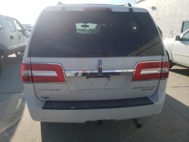 5LMFU28508LJ11175 - 2008 LINCOLN NAVIGATOR WHITE photo 6