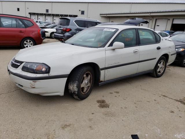 2G1WF52K439198024 - 2003 CHEVROLET IMPALA CREAM photo 1