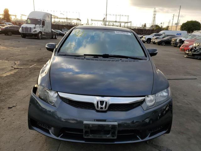 JHMFA36259S003302 - 2009 HONDA CIVIC HYBR BLUE photo 5