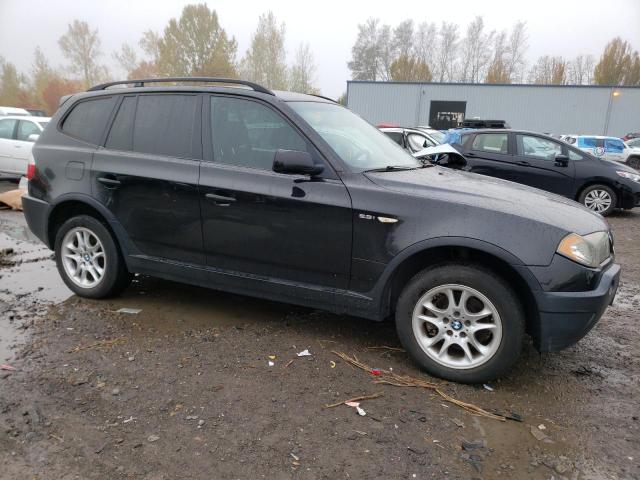 WBXPA734X4WB27835 - 2004 BMW X3 2.5I BLACK photo 4