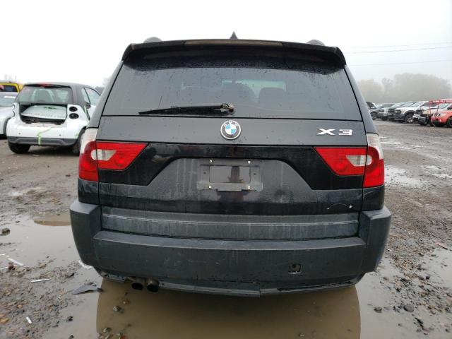 WBXPA734X4WB27835 - 2004 BMW X3 2.5I BLACK photo 6