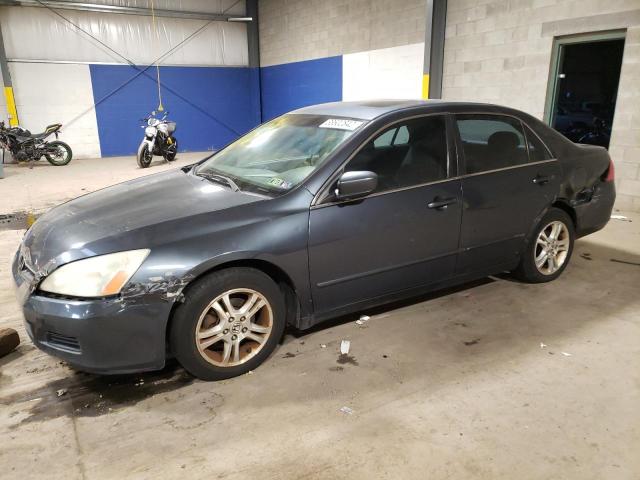 1HGCM56737A018016 - 2007 HONDA ACCORD EX CHARCOAL photo 1