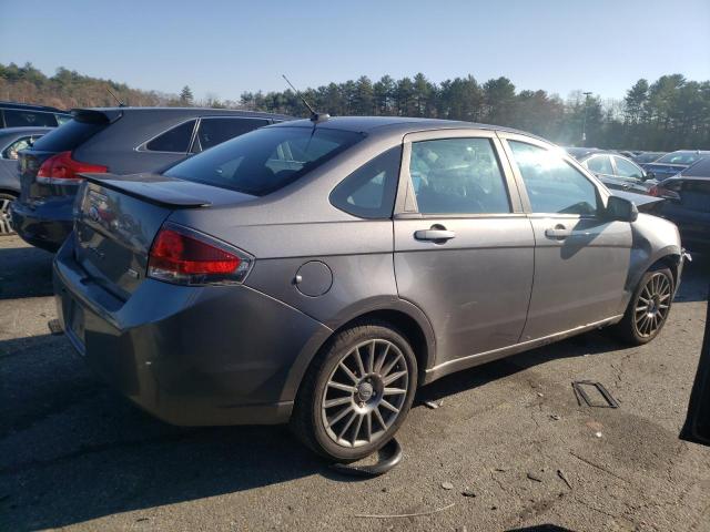 1FAHP3GN0AW225301 - 2010 FORD FOCUS SES GRAY photo 3