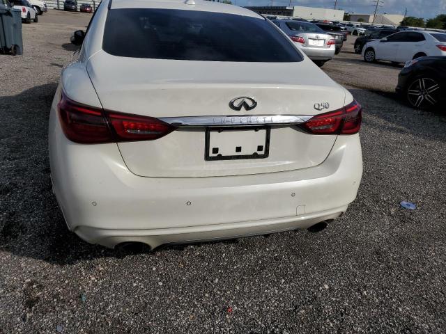 JN1EV7AP5KM540891 - 2019 INFINITI Q50 LUXE WHITE photo 6