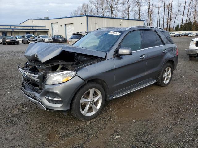 4JGDA5HB6JB064496 - 2018 MERCEDES-BENZ GLE 350 4M GRAY photo 1