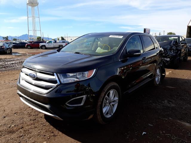 2FMPK3J99JBB74491 - 2018 FORD EDGE SEL 黑色 照片 2