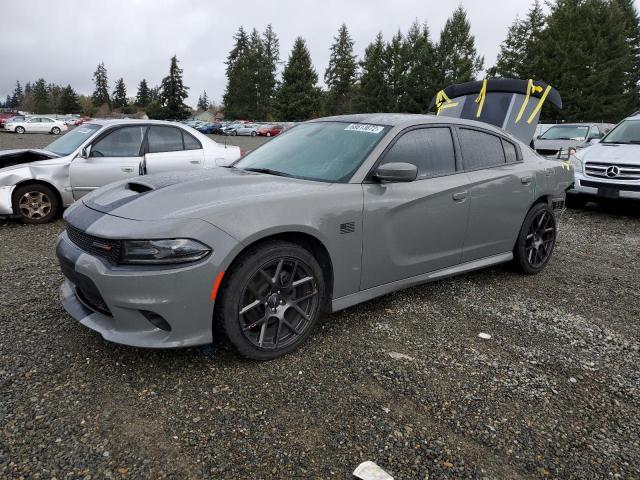 2C3CDXCT0KH663684 - 2019 DODGE CHARGER R/ GRAY photo 1