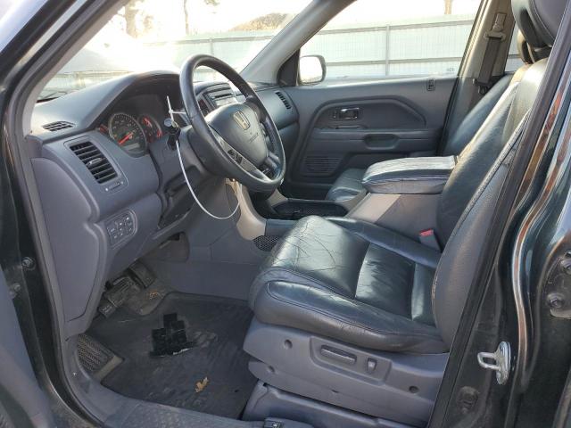 5FNYF18596B002878 - 2006 HONDA PILOT CHARCOAL photo 7