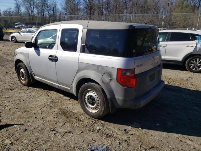 5J6YH17253L004048 - 2003 HONDA ELEMENT DX SILVER photo 2