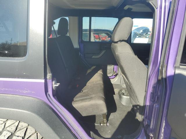 1C4BJWDG1HL677827 - 2017 JEEP WRANGLER U PURPLE photo 10