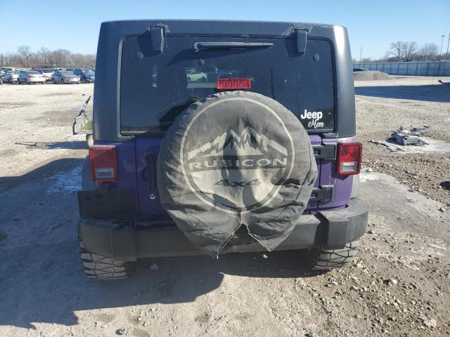 1C4BJWDG1HL677827 - 2017 JEEP WRANGLER U PURPLE photo 6