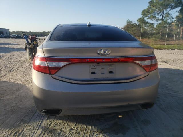 KMHFG4JG9DA282837 - 2013 HYUNDAI AZERA SILVER photo 6